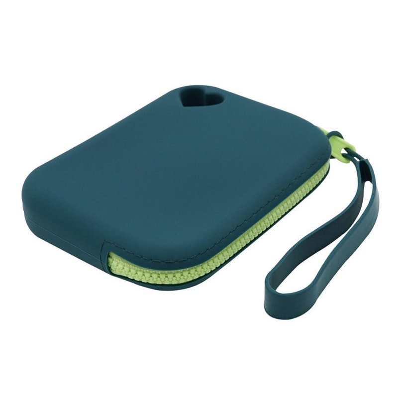 Waterproof Silicone Coin Purse Portable Earphone Storage Bag for Women