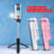 Portable Selfie Stick Tripod with Bluetooth Remote and Integrated LED Fill Light