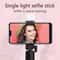 Portable Selfie Stick Tripod with Bluetooth Remote and Integrated LED Fill Light