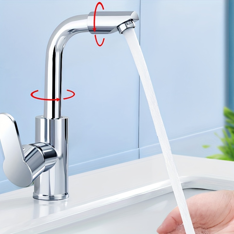Modern Bathroom Sink Faucet Hot and Cold Basin Mixer Tap