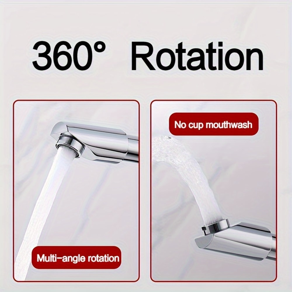 Modern Bathroom Sink Faucet Hot and Cold Basin Mixer Tap