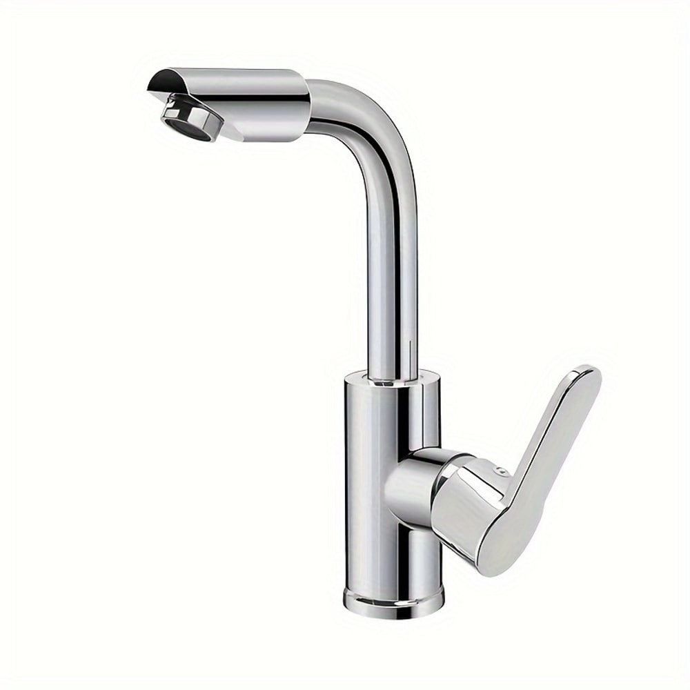 Modern Bathroom Sink Faucet Hot and Cold Basin Mixer Tap