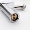 Silver Bathroom Sink Faucet Single Handle Hot And Cold Mixer Tap 2