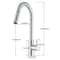 Luxury Gold Kitchen Sink Faucet With Pull Out Sprayer Single Handle Deck Mounted Kitchen Faucet 3