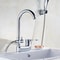 Swivel Bathroom Sink Faucet with Hot and Cold Mixer Tap