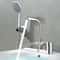 Swivel Bathroom Sink Faucet with Hot and Cold Mixer Tap