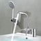 Swivel Bathroom Sink Faucet with Hot and Cold Mixer Tap