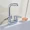 Swivel Bathroom Sink Faucet with Hot and Cold Mixer Tap