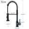 Pull Down Kitchen Faucet Sing Handle Hot Cold Water Mixer Tap 360 Swivel Dual Function Nozzle Kitch 3