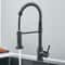 Pull Down Kitchen Faucet Sing Handle Hot Cold Water Mixer Tap 360 Swivel Dual Function Nozzle Kitch 5