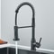Pull Down Kitchen Faucet Sing Handle Hot Cold Water Mixer Tap 360 Swivel Dual Function Nozzle Kitch 5