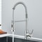 Pull Down Kitchen Faucet Sing Handle Hot Cold Water Mixer Tap 360 Swivel Dual Function Nozzle Kitch 6