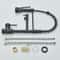 Dual Spout Pull Down Kitchen Faucet With Spring Neck And Single Handle 4
