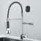 Dual Spout Pull Down Kitchen Faucet With Spring Neck And Single Handle 5