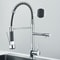 Dual Spout Pull Down Kitchen Faucet With Spring Neck And Single Handle 5