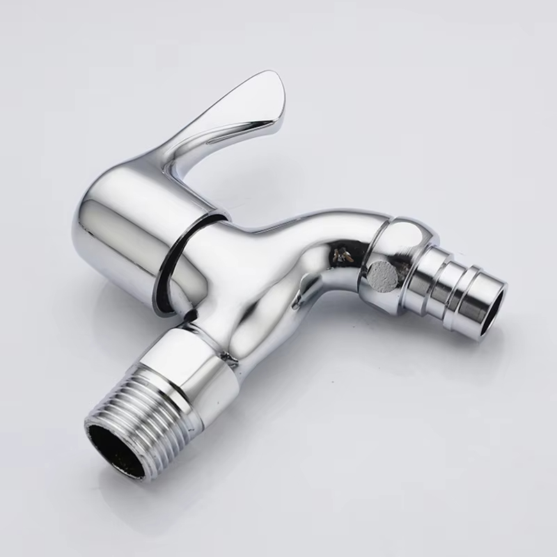 Solid Brass Washing Machine Faucet Wall Mount Garden Bibcock Tap