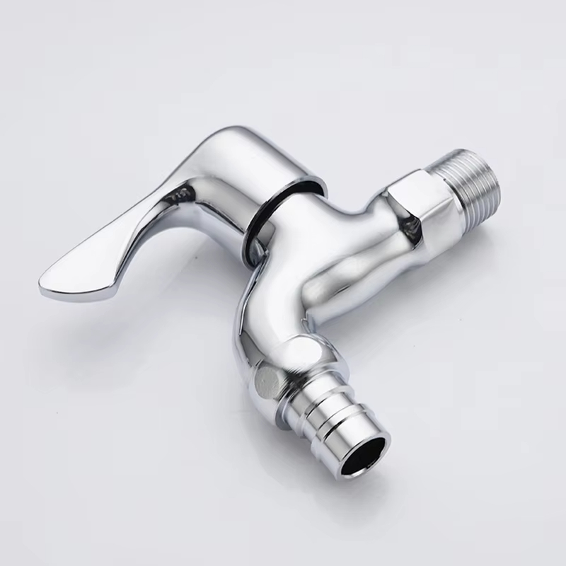 Solid Brass Washing Machine Faucet Wall Mount Garden Bibcock Tap