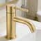 Brushed Gold Bathroom Sink Faucet Single Handle Hot and Cold Basin Mixer Tap