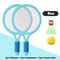 Kids Badminton Racket Set with Tennis Ball for Outdoor Play