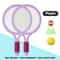 Kids Badminton Racket Set with Tennis Ball for Outdoor Play