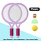 Kids Badminton Racket Set with Tennis Ball for Outdoor Play