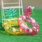 Fruit Pool Float for Adults with Handles Thick Inflatable Swim Ring for Summer Pool Parties