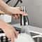 Gun Gray Pull Out Kitchen Faucet Single Hole Kitchen Sink Mixer 2