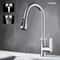 Gun Gray Pull Out Kitchen Faucet Single Hole Kitchen Sink Mixer 6