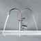 Stainless Steel Single Hole Bathroom Sink Faucet Modern Basin Mixer Tap 2
