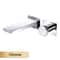 Wall Mounted Bathroom Faucet Single Handle Brass Chrome Basin Tap 5