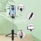 Bluetooth Selfie Stick Tripod with Fill Light and Wireless Remote