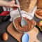 Silicone Cooking Spoon with Long Handle Heat Resistant Nonstick Mixing Spoon