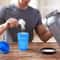 Portable Protein Shaker Bottle for Gym and On the Go Mixing