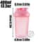 Portable Protein Shaker Bottle for Gym and On the Go Mixing