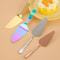 Stainless Steel Pie Server Cake Spatula and Pizza Cutter