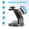 Wireless Charging Station Stand For Phone Watch And Earbuds 4