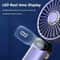 Foldable Portable Handheld Fan USB Rechargeable Mini Neck And Desktop Fan 4
