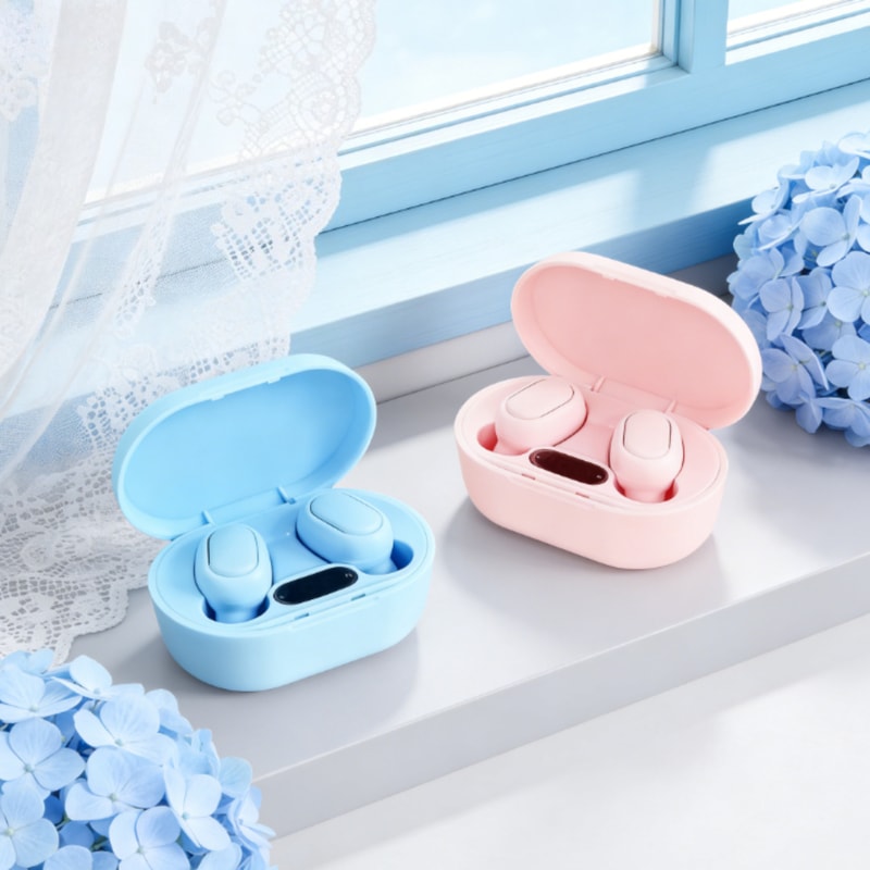 TWS Bluetooth Earbuds with Mic Wireless Stereo Earphones