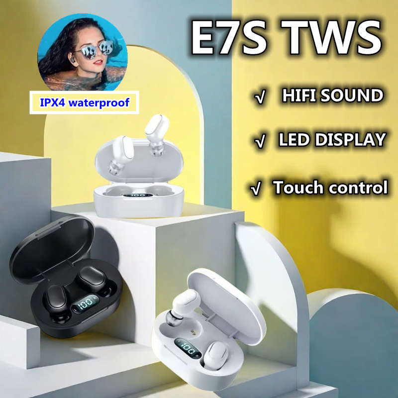 TWS Bluetooth Earbuds with Mic Wireless Stereo Earphones