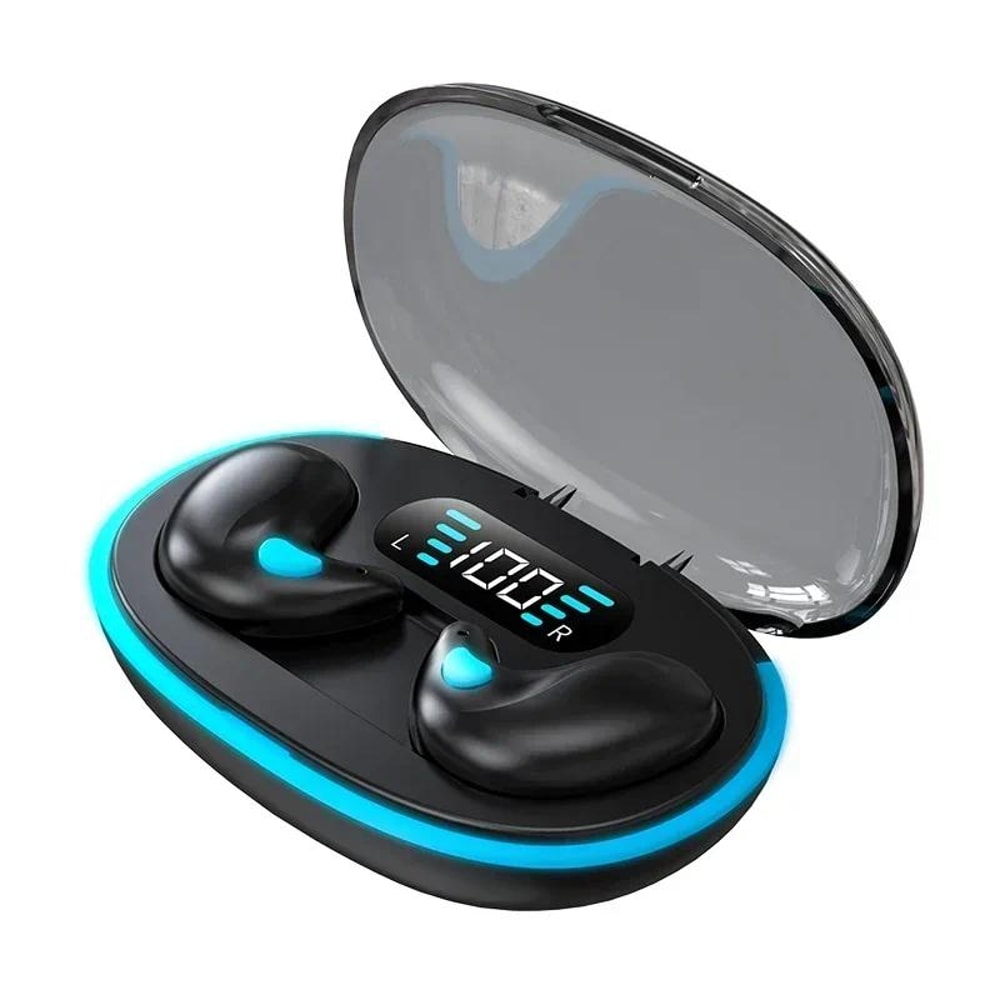 Mini Wireless Sleeping Earbuds With Mic And Waterproof Charging Case 9