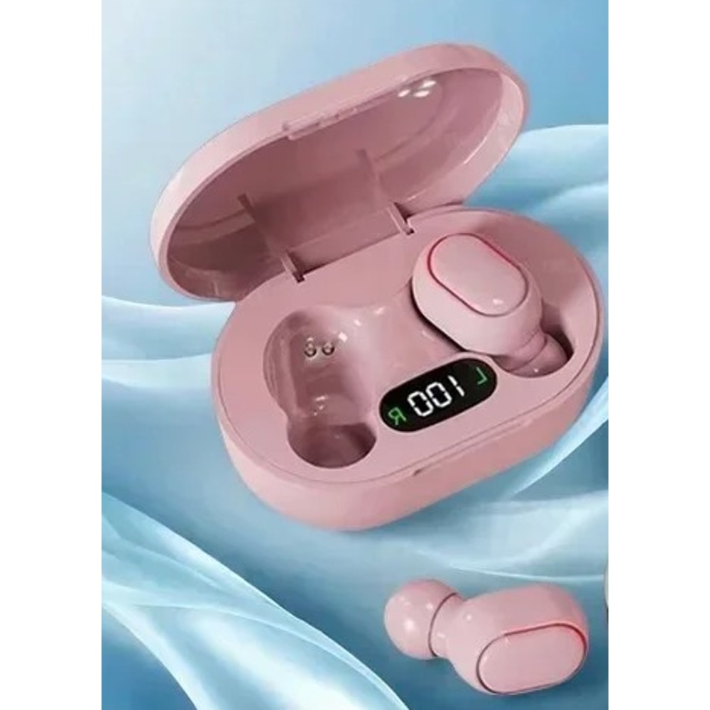 LED Display Wireless Earbuds with Mic Bluetooth TWS Headphones