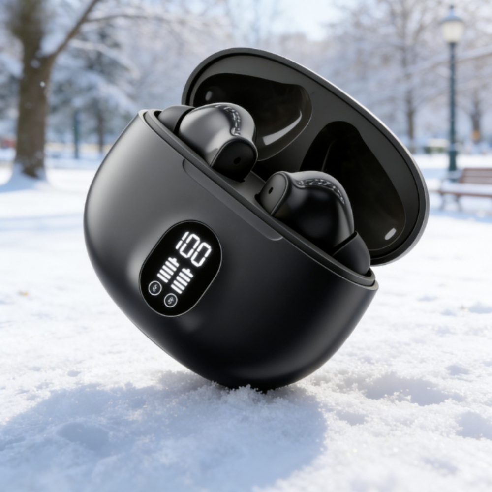 TWS Bluetooth Wireless Earbuds Waterproof Headset for Sports and Everyday Use