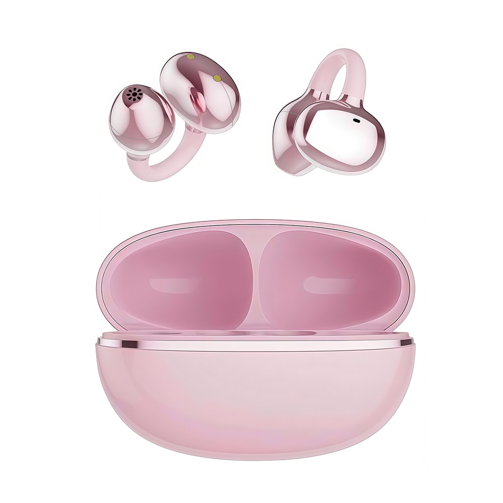 Open Ear Bluetooth Ear Clip Headphones with HD Call Mic