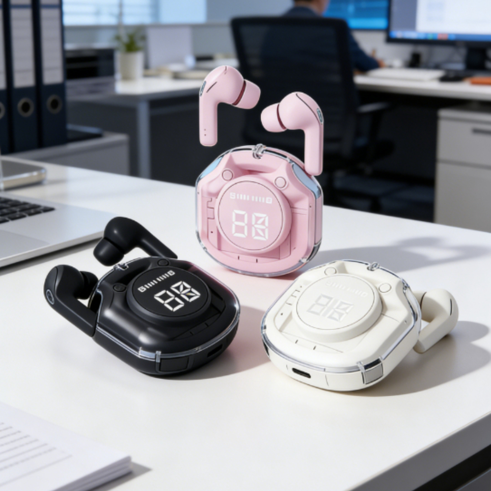 TWS Bluetooth Wireless Earbuds for Sport Gaming and Everyday Listening