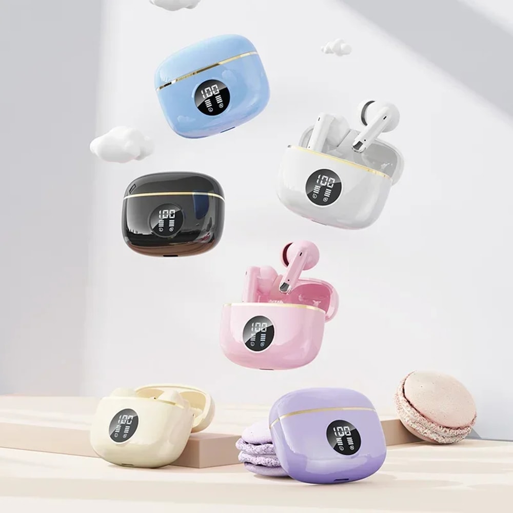 AirPulse Waterproof TWS Bluetooth Headphones for Sports and Everyday Listening