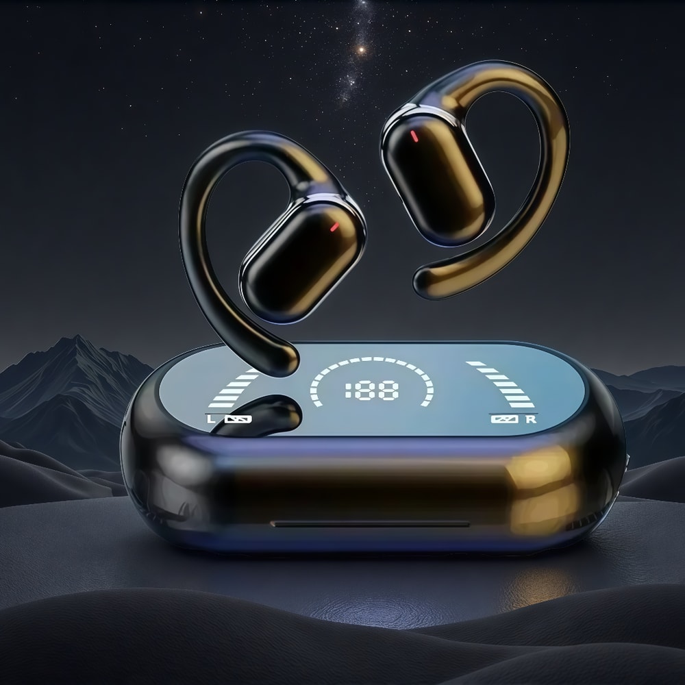 Wireless Bluetooth Earbuds With Microphone Waterproof Sports Earphones 1