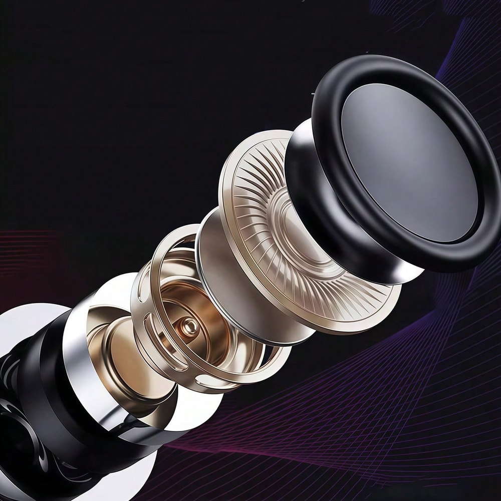 Open Ear Bluetooth Ear Clip Headphones with ENC Mic for Clear Calls