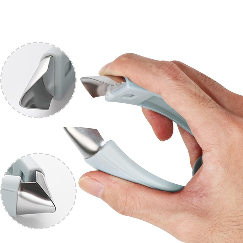 Stainless Steel Strawberry Huller and Pineapple Eye Remover Tool