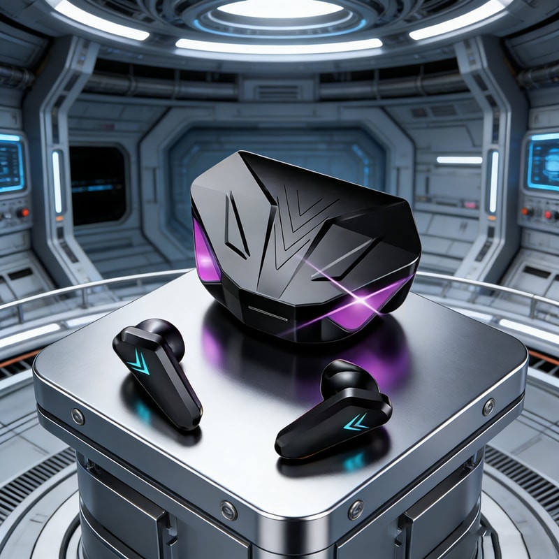 Low Latency Gaming Earbuds with Mic Wireless Bluetooth Earphones