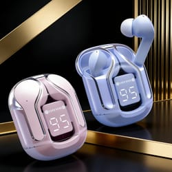 mini wireless earbuds with led display bluetooth headphones
